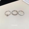 Metal starfish irregular geometric open ring - minimalist luxury