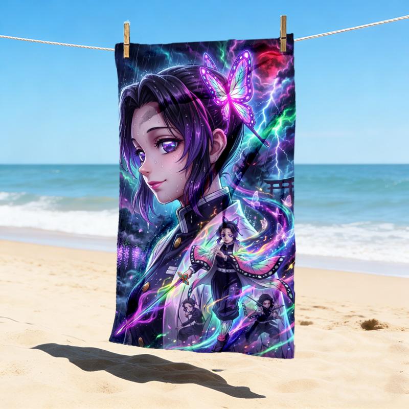 Butterfly Dreams Stylish Digital Printing Beach Towel Quickdrying Absorbent Blanket For Beach Pool Gym Travel Christmas Gift C922213