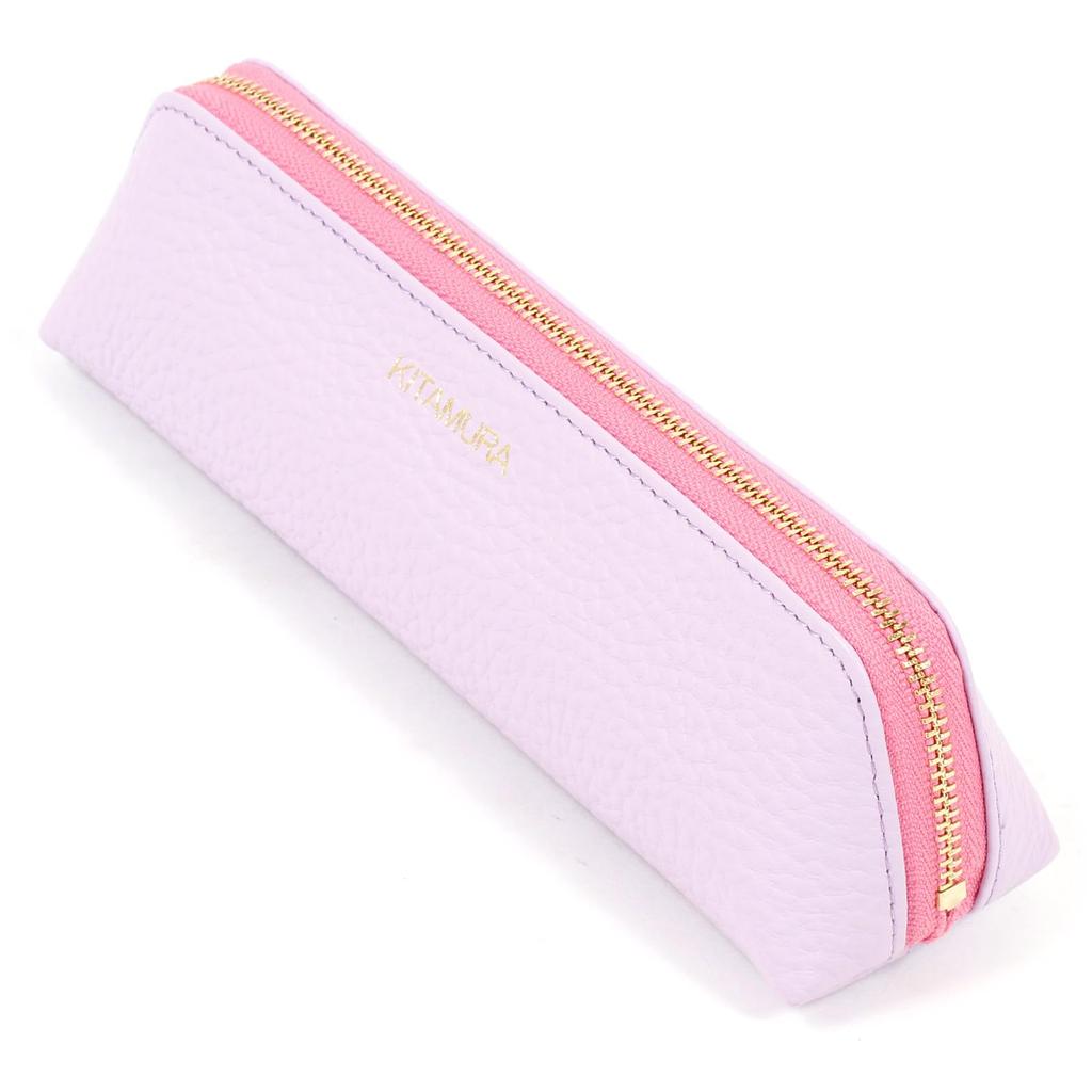 Color Combination Pen Case PH0777 23741 [Kitamura] Lavender/Rose [Blue]