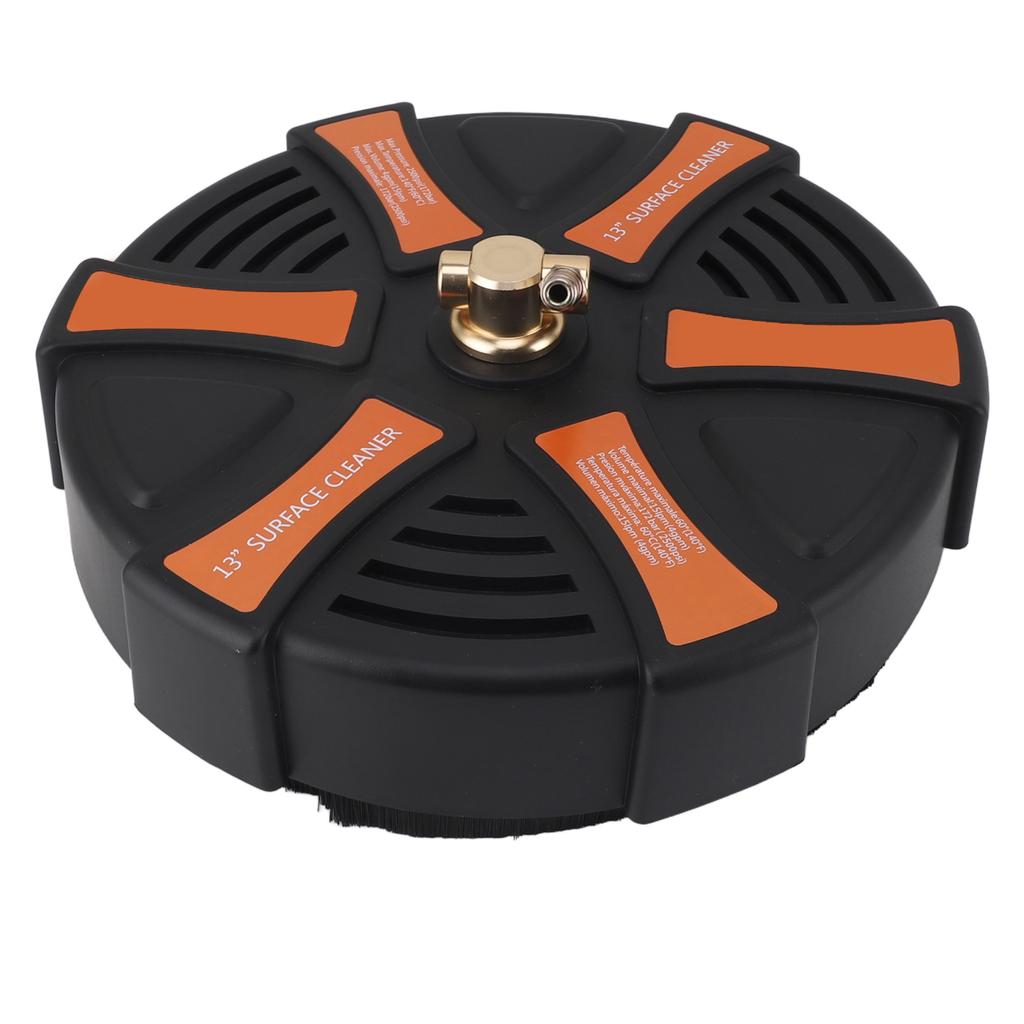 13 Inch Pressure Washer Surface Cleaner 2500PSI Working Pressure 1/4 Inch Quick Plug with 2