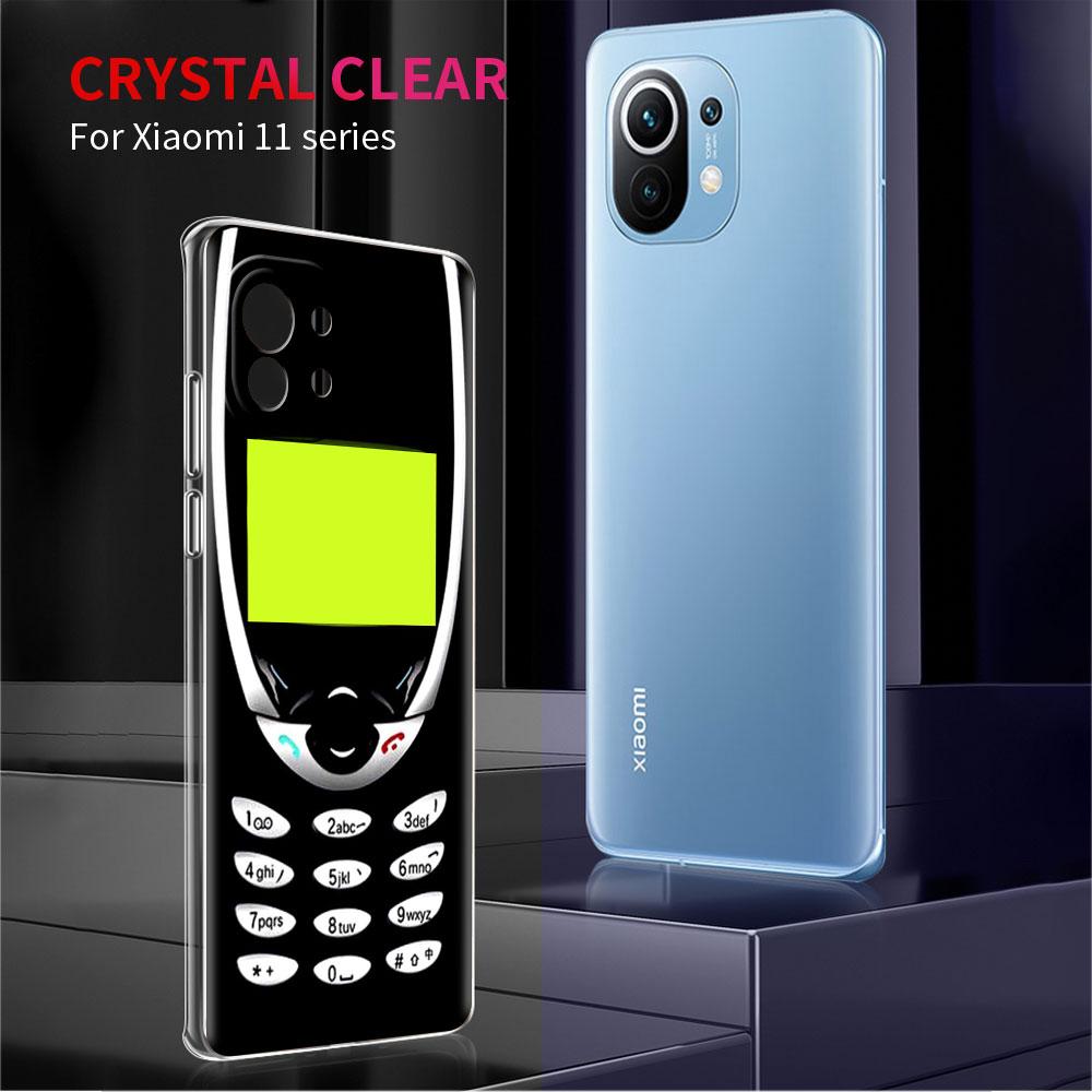 Vintage Camera Cassette Clear Case For Xiaomi Mi Poco X3 NFC M3 Pro F3 F1 11 Lite 12 Note 10 11T 9T Transparent Phone Cover