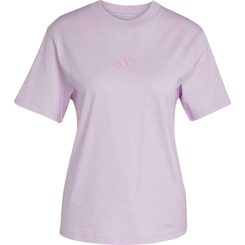 (WMNS) adidas Logo T-Shirt Asia Sizing Pink Women s JE1238 M