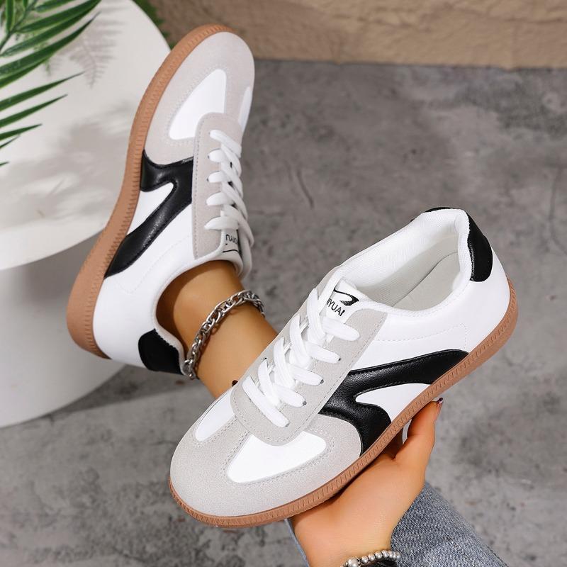 Fashion 2025 Women Casual Sneakers Outdoor Comfortable Flat Shoes Spring New Soft Sole Walking Female Fashion Sport Shoes