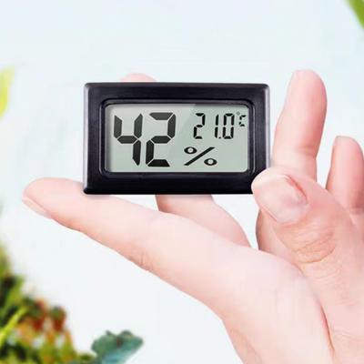 Mini Elektronisches Thermometer Hygrometer LCD-Anzeige Hohe Genauigkeit Thermo-Hygrometer Innenbereich Auto-Innenraum Digitales Feuchtigkeits-Temperaturmessgerät
