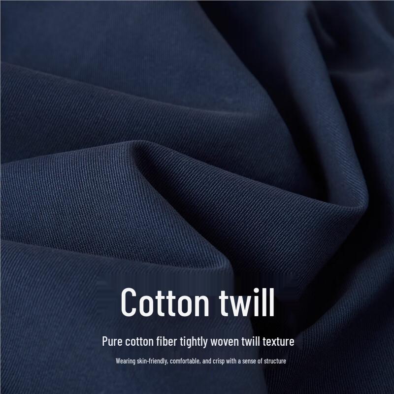 GIORDANO Unisex Pure Cotton Pleated Wide-Leg Casual Pants