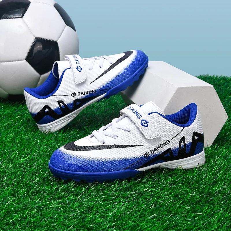 Children Football Shoes Society Soccer Shoes Original Students Field Training Sneaker Cleats Professional Casual Football Boots