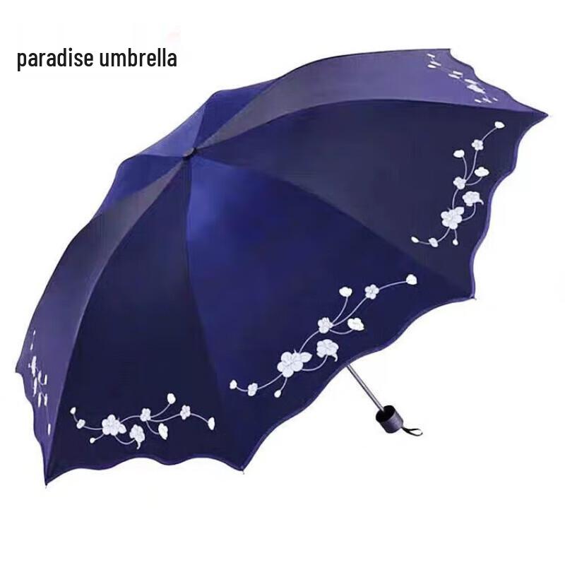 Heaven Ultra-Light Portable 3-Fold Sun/Rain Umbrella