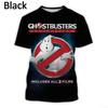 Ghostbusters 3D Print T-shirt Personality Hip Hop Men and Women Casual Round Neck Fun T-shirt Men's Sports Short Sleeve Tops