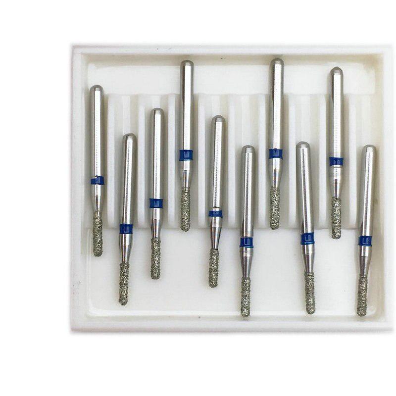 10 teile/schachtel Dental High Speed Bur Diamant Polieren Zahnaufhellung Bohrer Medium Dental Labor Ausrüstung SR-41