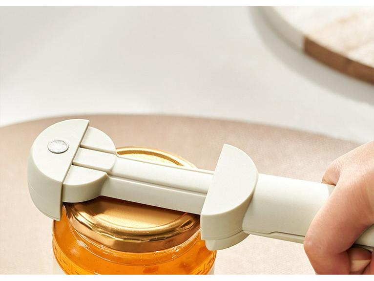 Multifunctional Magnetic Bottle and Can Opener for Twist-Off Lids and Beer Bottles