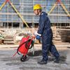 VEVOR 10Gal/40L Sandblaster Equipped with Nozzle Shut-Off Valve Pressure Gauge Ceramic Nozzle 2.5m Hose Filling Funnel Watertrap 6\" Rubber