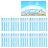 10Pcs Set 12C Vacuum Storage Bag Space Saving Compressed Bag with 3.5cm Thread Air Inlet