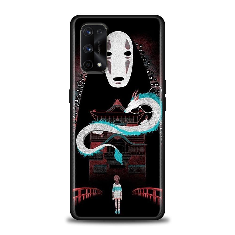Husă de Telefon Desene Animate Spirited Away Totoro Pentru Oppo Realme 8i 8 9 7 6 Pro 9i 7i 5i 6i XT 8Pro 8i 5G Huse Husă Moale Miyazaki Anime
