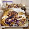 James NBAs AllTime Legend Three-piece Set(1 * Duvet Cover + 2 * Pillowcase, Without Core) Soft and Comfortable Bedding Set Christmas Birthday Gift