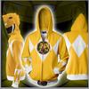 Mighty Morphin Power Rangers Cosplay 3d Printing Hoodie With Premium Quality