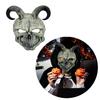 Halloweenové masky Démoni s rohy Maska ďábla Maska hororových monster Párty Cosplay maska pro maškarní plesy Dekorace strašidelného domu
