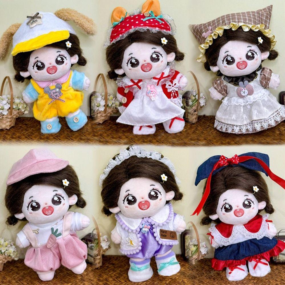 

Cute Doll Lovely Clothes 9 Styles Plush Dolls Clothes 20cm Cotton Doll/EXO Idol Dolls
