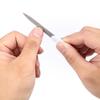 8 Pcs Stainless Steel Double-Sided Nail Files for Professional Manicures At Home and Salon