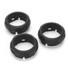 3pcs Air Conditioning Switch Knob Covers Rings Replacement for Land Rover Discovery 4 Sport