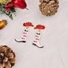 Cartoon Cowboy Hat & Boots Earrings - Festive & Cute Holiday Party Jewelry