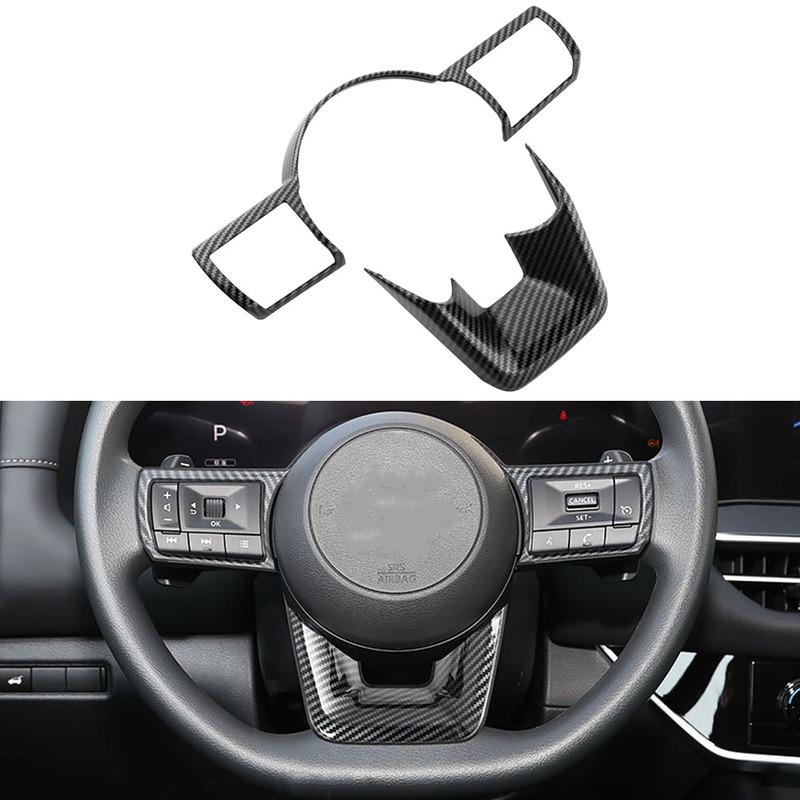 Für Nissan X-trail Xtrail T33 Qashqai J12 Pathfinder Rogue 2024 2025 Lenkradverkleidung Aufkleber Zubehör
