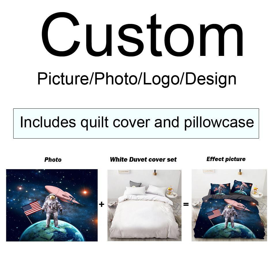 

Luxury 3D Bedding set Europe Queen King Double Duvet cover set Bed linen Comfortable Blanket/Quilt cover Bed Set animal tiger 135x200 50x75cm X1