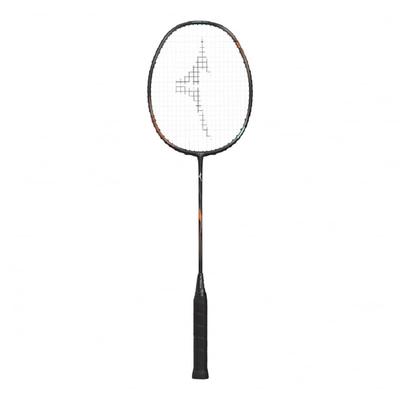 Mizuno AcroSpeed 3 Badminton Ramme Kun Solgt Blød Taske 73JTB403 Ketsjer, Unisex, (Strenge separat), Inkluderet, Sort/Orange,