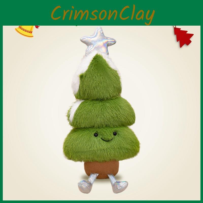 Baum Plüsch Weihnachtsschmuck Weicher Stoff Feiertagsparty Requisiten Fotozubehör