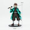 Figura de Anime Figuras de Demon Slayer Kimetsu No Yaiba Muñeco Tanjiro Nezuko Zenitsu Figura Figura de Acción Modelo Juguetes