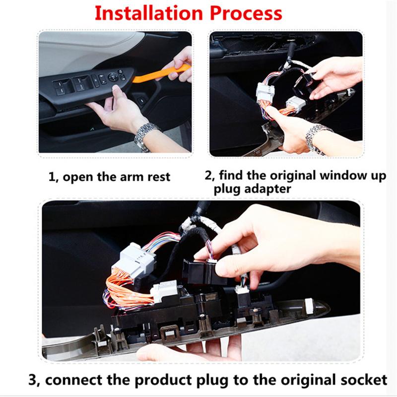Forten Kingdom Car Auto Remote Window Lift Close Closer Open Kit Module For Toyota Corolla 2010-2018