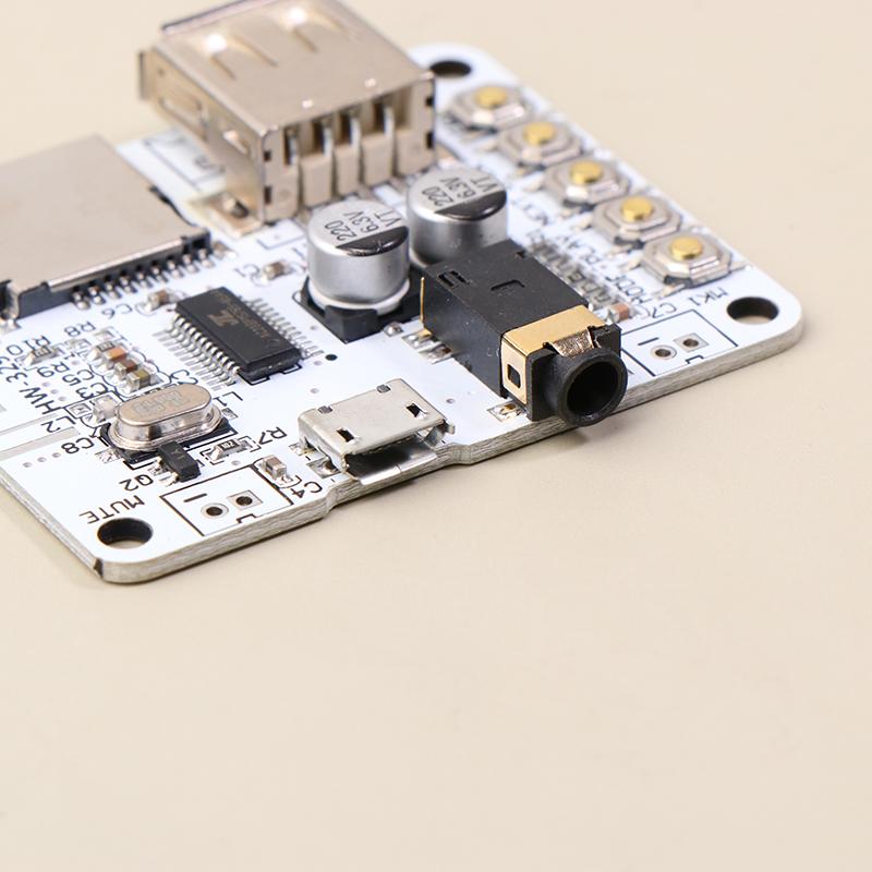 Bluetooth Audio Receiver Board With Usb Tf Card Slot Decoding Playback Preamp Output A7-004 5V 2.1 Wireless Stereo Music Module