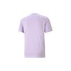 Puma Archive Casual Sports Printed Round Neck Short Sleeve T-Shirt Men Tops Light-Lavender-Purple 530910-16