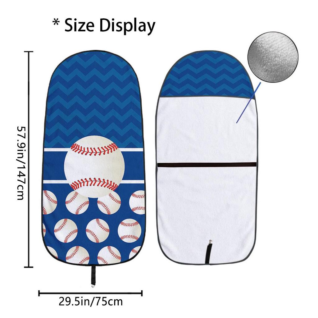 Universal All-Season Car Seat Towel Protector for Gym & Workout