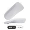 1.5-3.5CM Invisible Height Increasing Insole Orthopedic Arch Support Insole Soft Elastic Light Weight for Men Women Shoes Pads