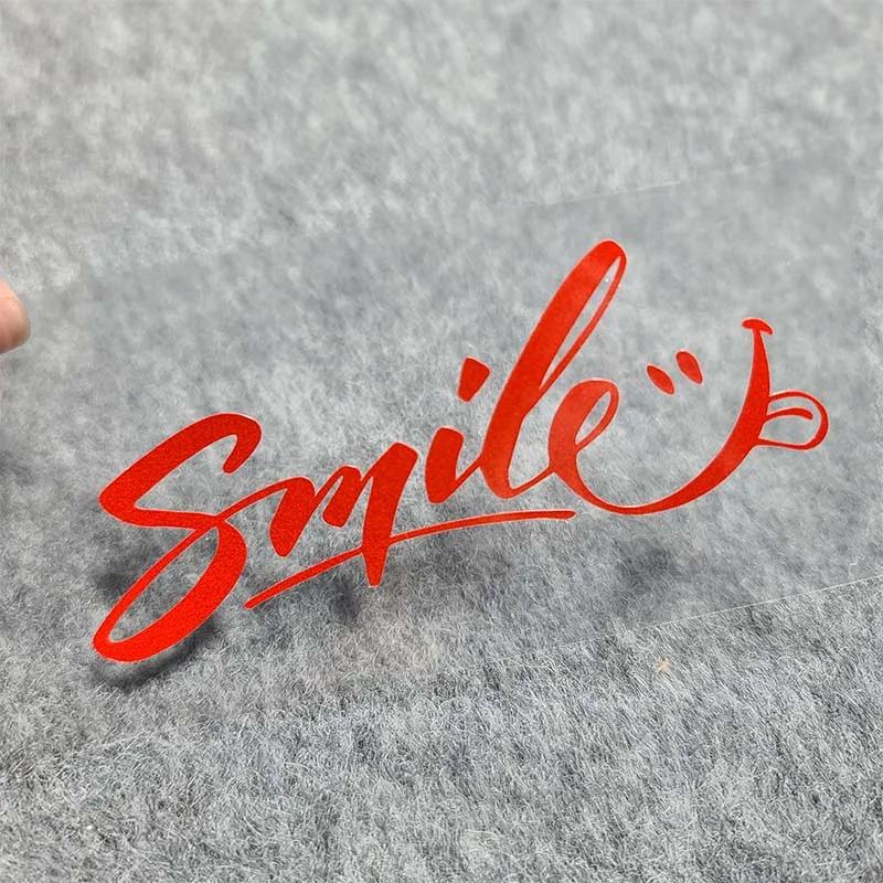 1PCS Auto Decals Smiling Face King Car Sticker Body Motorcycle Electric Decoration Creative Personality Stickers PVC Waterproof