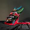 Hand Painted Nuo Operas Mask Masquerade Mask Party Mask Aesthetic Mask for Temple Halloween Christmas Cosplay Unisex