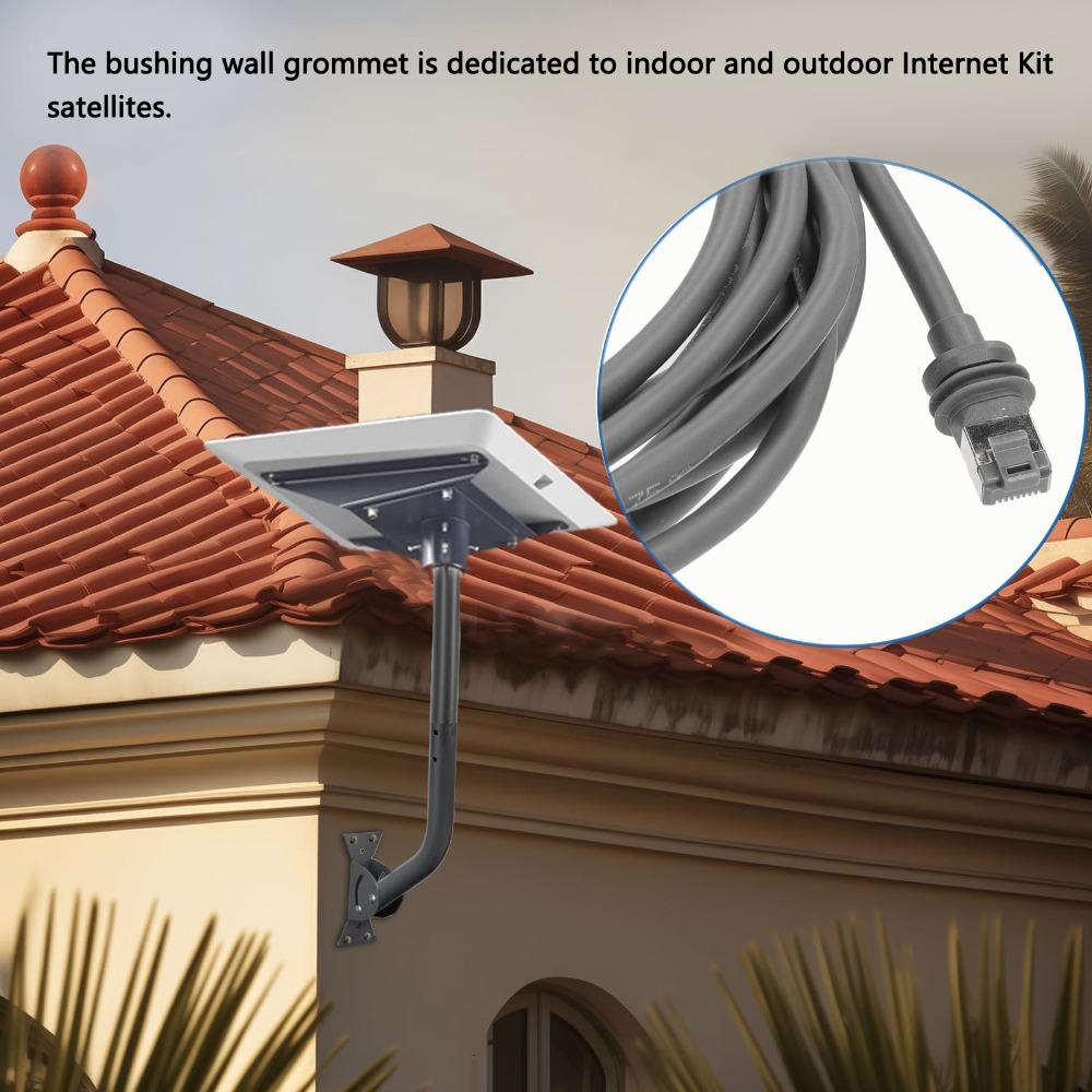 1200Mbps High Speed Satellite Replacement Cable for Starlink Gen3 V3 Outdoor Dish Connection