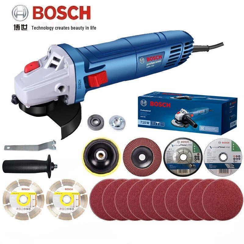 Bosch GWS700/GWS800 High-Power Angle Grinder & Cutter CN plug (adapter included)