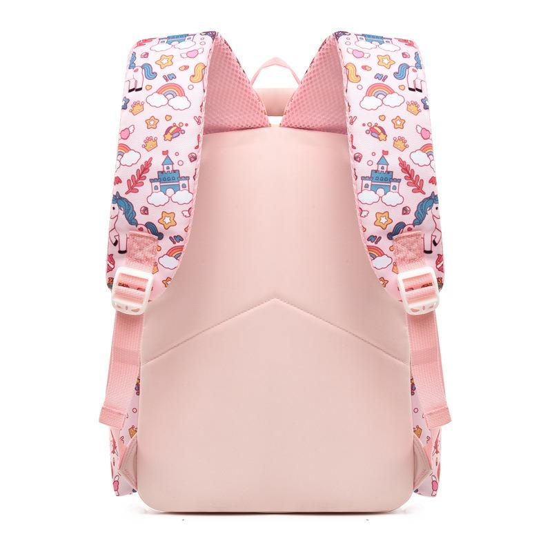 New High-value, Fresh and Sweet Graffiti Cute Cartoon Shark Backpack, Light Mini Backpack for Primary School Students