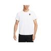 Breathable Embroidered Casual Yuaning Short-Sleeve T-Shirt for Men In White