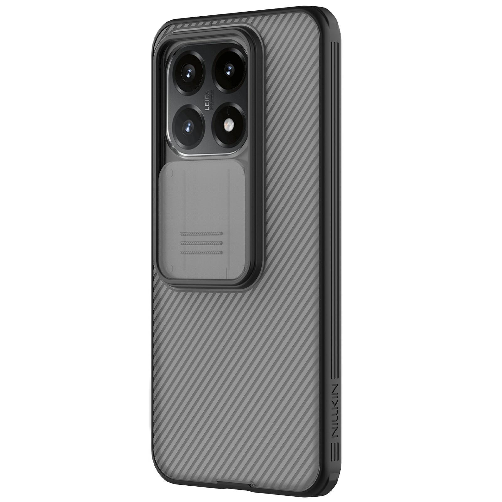 

Серія NILLKIN Camshield Pro Для Xiaomi 15T Чохол TPU + PC Прозорий Чорний Чохол для Телефона з Засувкою для Камери