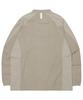 Nomaenyueol Heavy Waffle Long Sleeve Tee - Light Gray