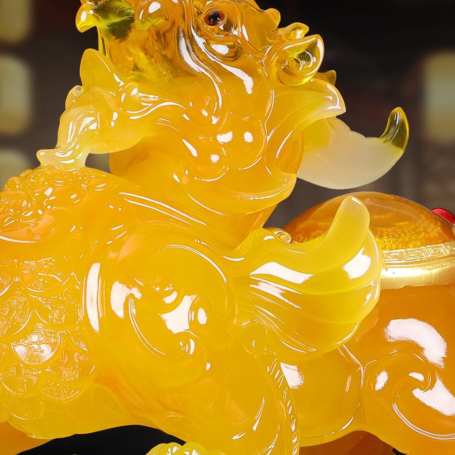Prosperous Wealth Pixiu Ornaments: Fortune-Building Gifts for Shop Openings & Housewarmings
