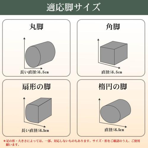 Easily adjust the height of your table or bed with these adjustable bed legs. Set of 4. These height-adjustable legs are perfect for kotatsu, tabletop