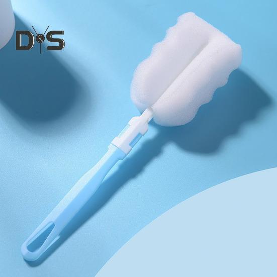 5 Τεμάχια Βούρτσα Μπουκαλιού Σφουγγάρι Καθαριστής Κυπέλλων Αποσπώμενη Μακριά Λαβή Φορητή Βούρτσα Καθαρισμού για Κύπελλα Ποτήρια Μπουκάλια Νερού