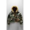 Chaqueta de Invierno con Capucha Camuflaje para Hombre - Doble Cara, con Borrego, Gruesa y Cálida