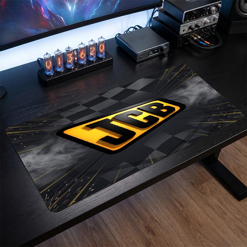 JCB Print Large Mouse Pad Smooth Surface Anti?Slip Desk Mat For Gaming Office Laptop Decoration