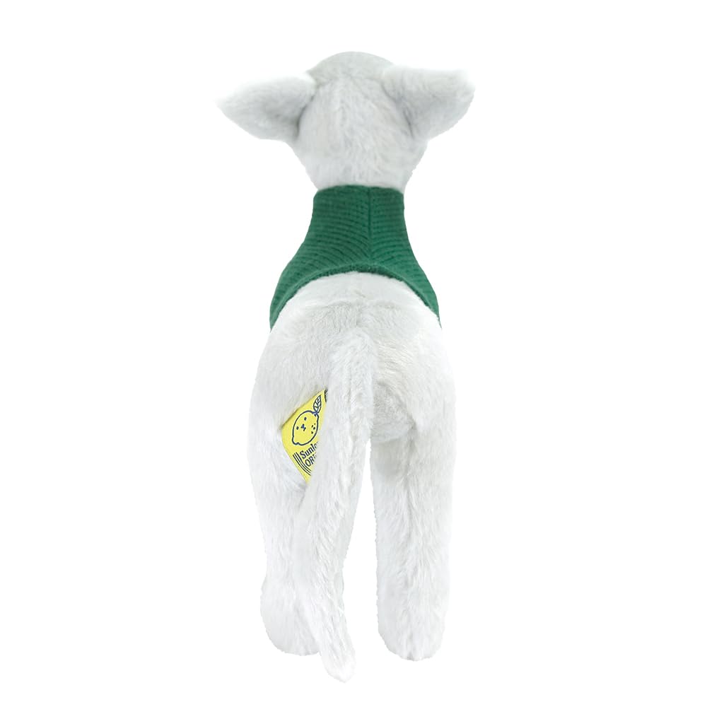 Sun Lemon Amikocane Italian Greyhound Medium Stuffed Animal Dog 10x25x26cm P-9162