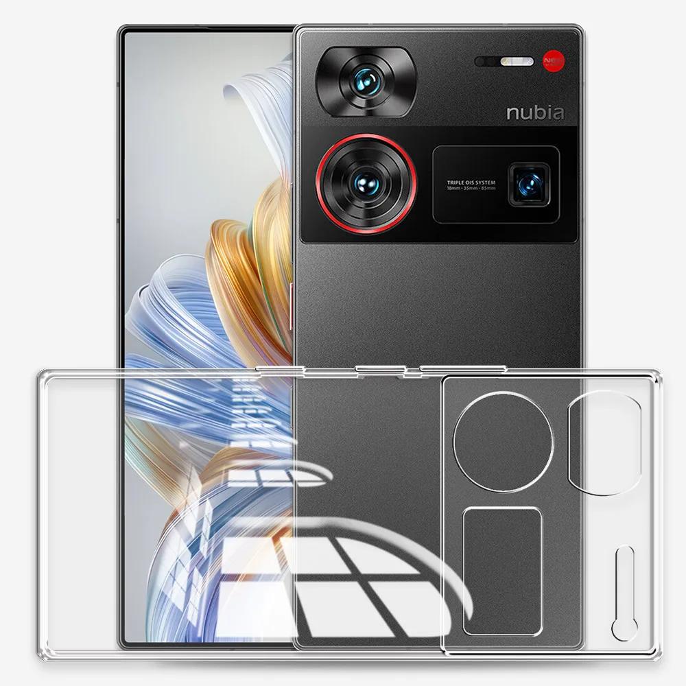 For ZTE Nubia Z60 Ultra Case Clear Soft Silicone Protect Phone Case For ZTE Nubia Z60 Ultra NX721J Coque Shockproof Back Cover