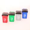 4Pcs Miniature Trash Cans Realistic DIY High Simulation Pretend Play Toys